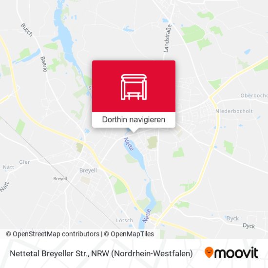Nettetal Breyeller Str. Karte