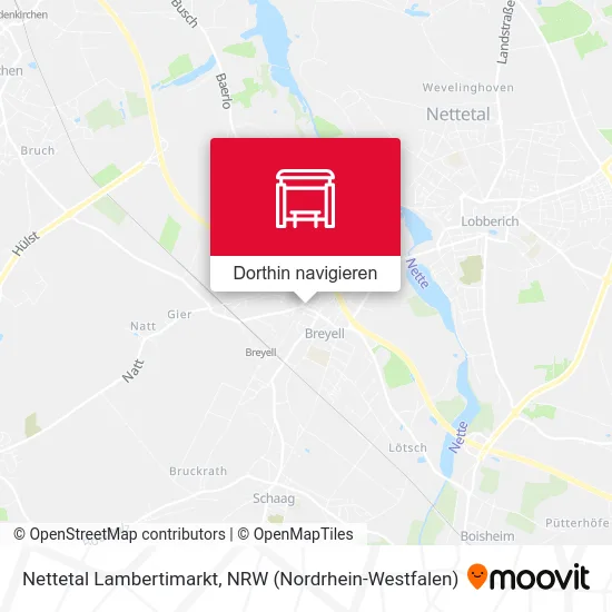Nettetal Lambertimarkt Karte