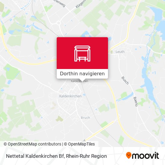 Nettetal Kaldenkirchen Bf Karte