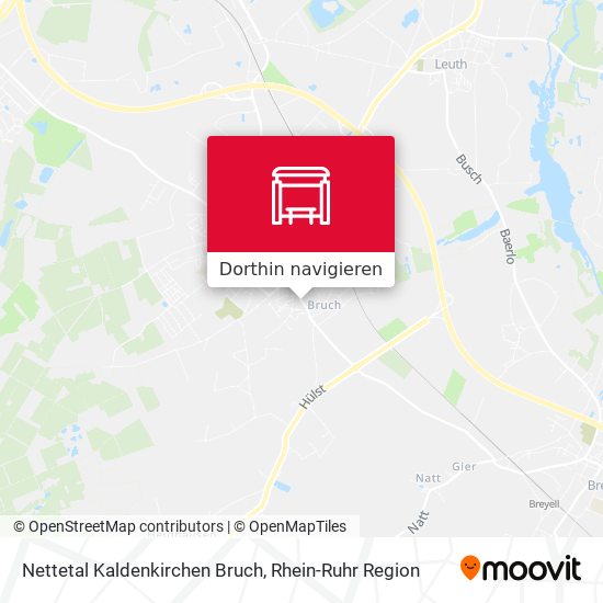 Nettetal Kaldenkirchen Bruch Karte