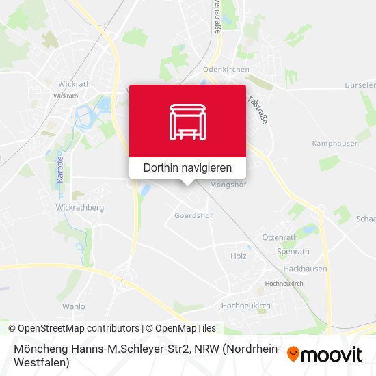 Möncheng Hanns-M.Schleyer-Str2 Karte