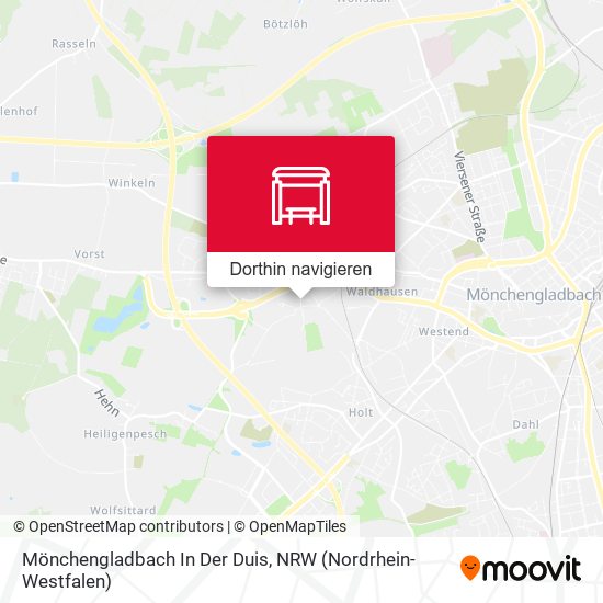 Mönchengladbach In Der Duis Karte
