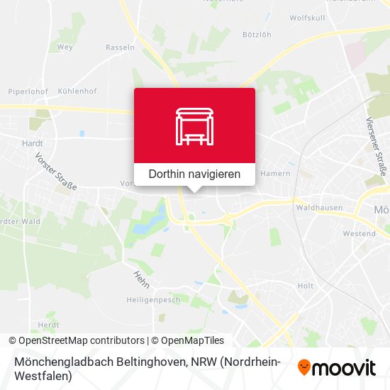 Mönchengladbach Beltinghoven Karte