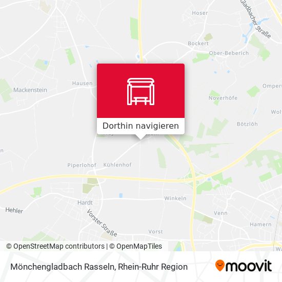 Mönchengladbach Rasseln Karte