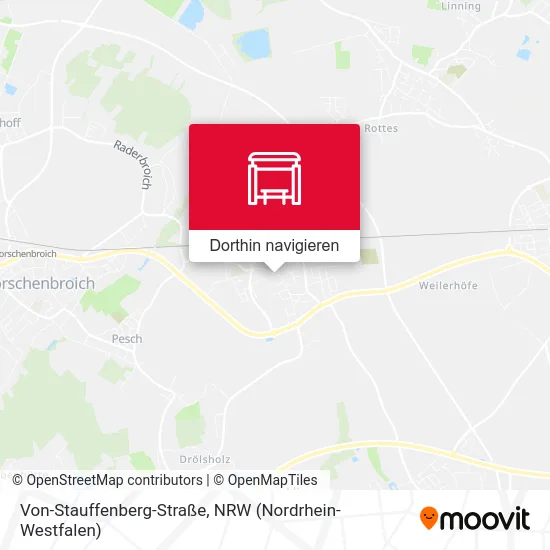 Von-Stauffenberg-Straße Karte