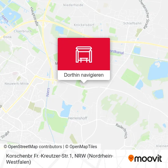 Korschenbr Fr.-Kreutzer-Str.1 Karte