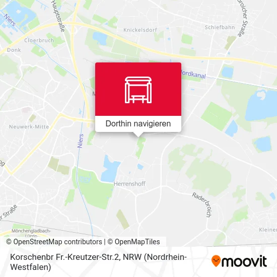 Korschenbr Fr.-Kreutzer-Str.2 Karte