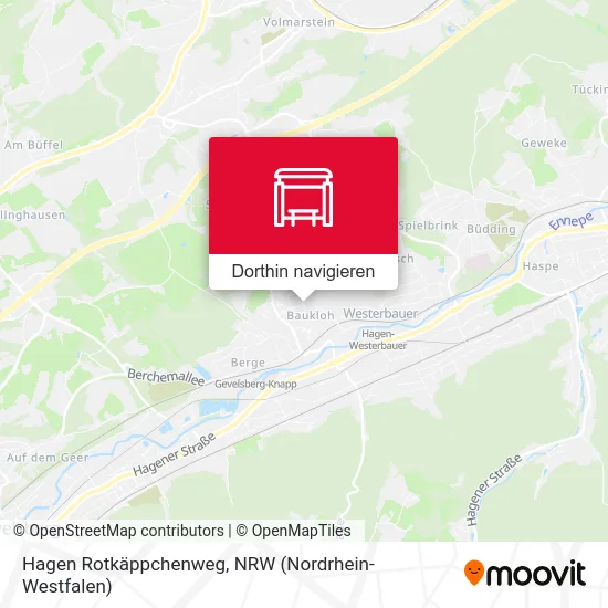 Hagen Rotkäppchenweg Karte