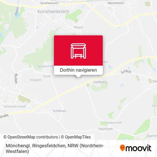 Mönchengl. Ringesfeldchen Karte