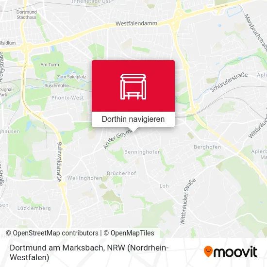 Dortmund am Marksbach Karte