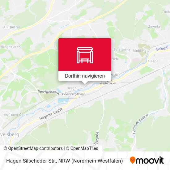 Hagen Silscheder Str. Karte