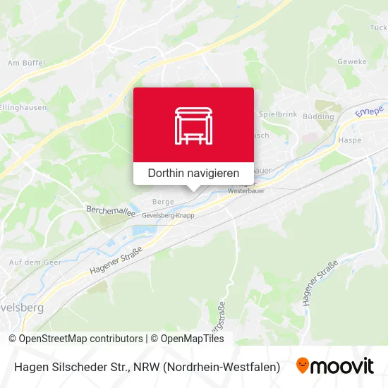 Hagen Silscheder Str. Karte