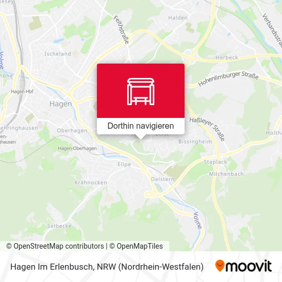 Hagen Im Erlenbusch Karte