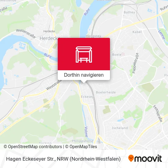 Hagen Eckeseyer Str. Karte