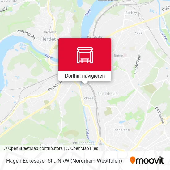 Hagen Eckeseyer Str. Karte