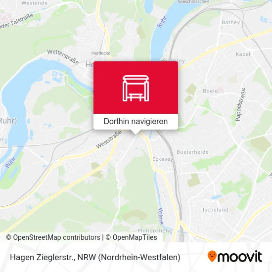 Hagen Zieglerstr. Karte