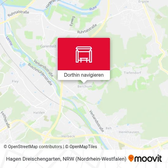 Hagen Dreischengarten Karte