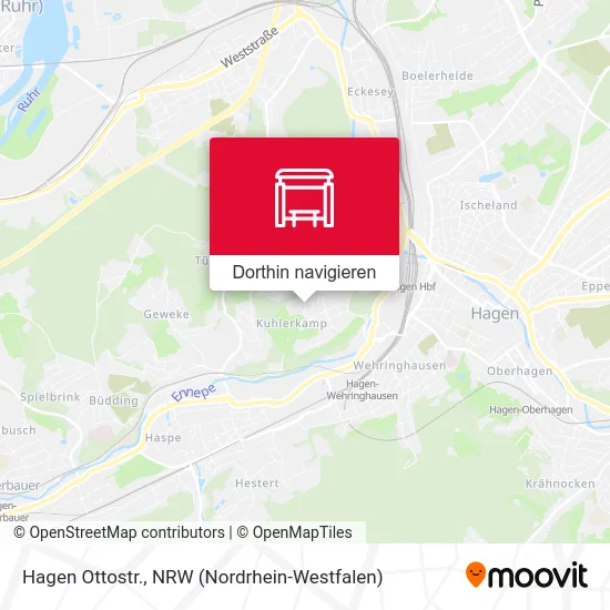 Hagen Ottostr. Karte