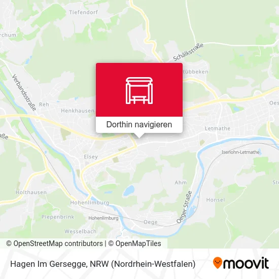 Hagen Im Gersegge Karte