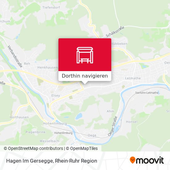 Hagen Im Gersegge Karte