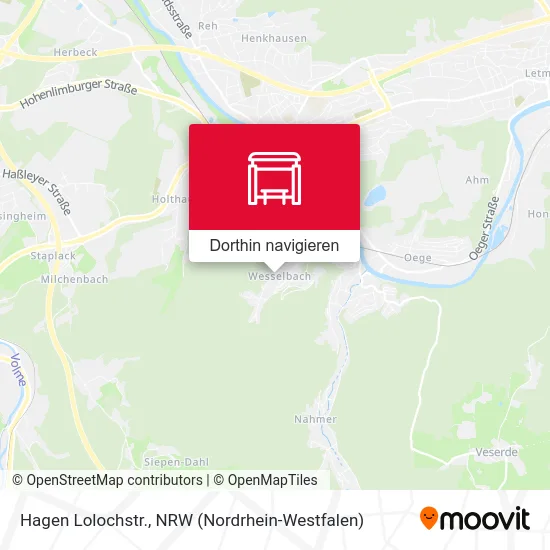 Hagen Lolochstr. Karte