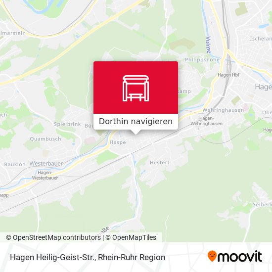 Hagen Heilig-Geist-Str. Karte