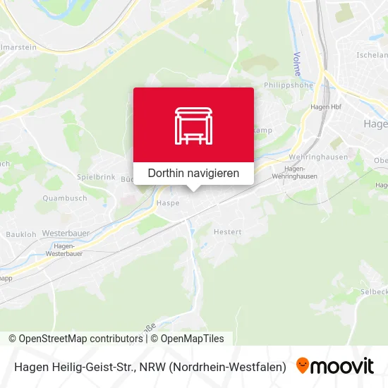 Hagen Heilig-Geist-Str. Karte