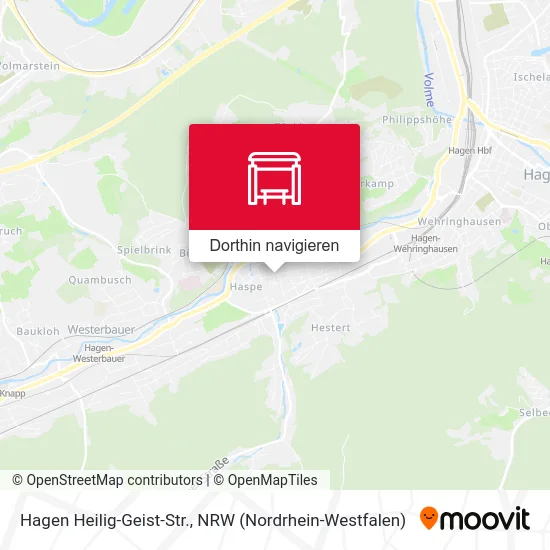 Hagen Heilig-Geist-Str. Karte