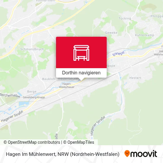 Hagen Im Mühlenwert Karte