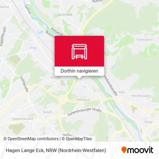 Hagen Lange Eck Karte