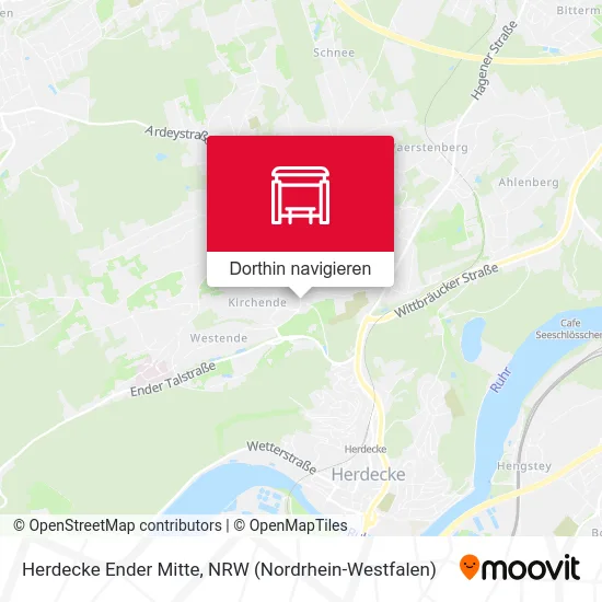 Herdecke Ender Mitte Karte