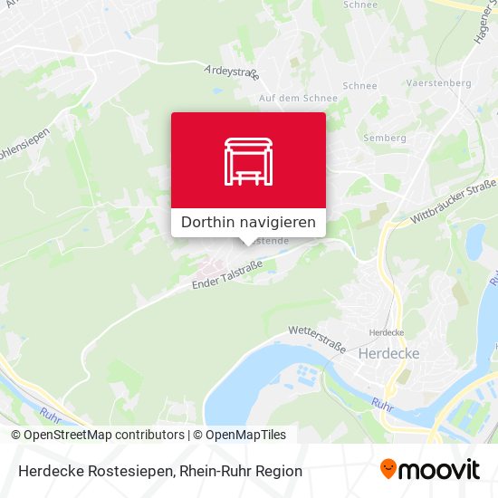 Herdecke Rostesiepen Karte