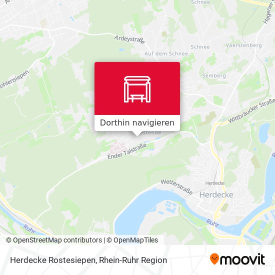 Herdecke Rostesiepen Karte