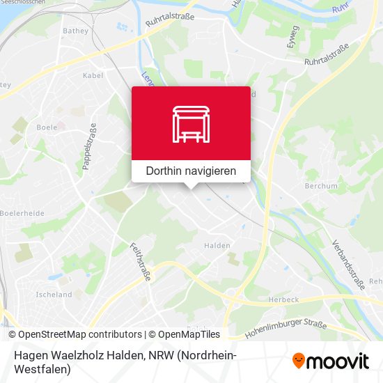 Hagen Waelzholz Halden Karte