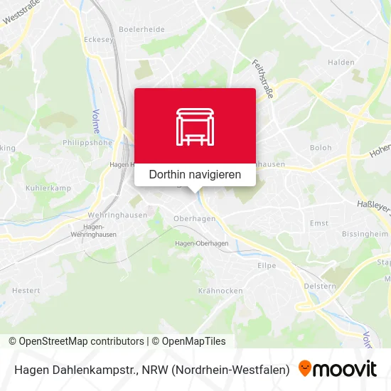 Hagen Dahlenkampstr. Karte