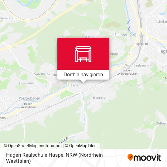 Hagen Realschule Haspe Karte