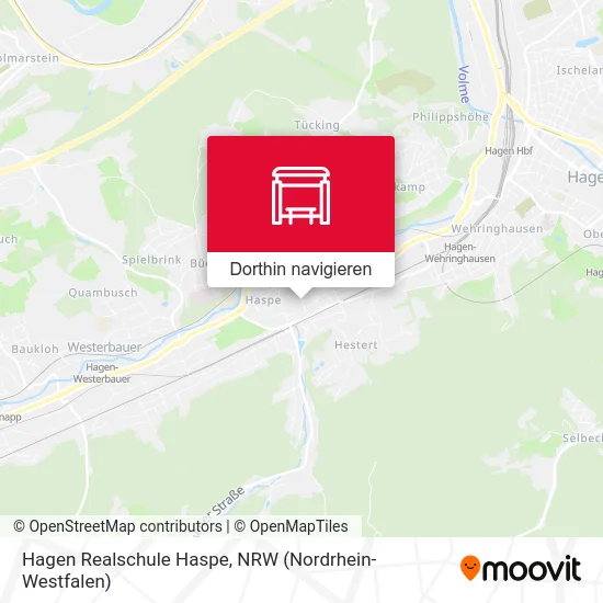 Hagen Realschule Haspe Karte