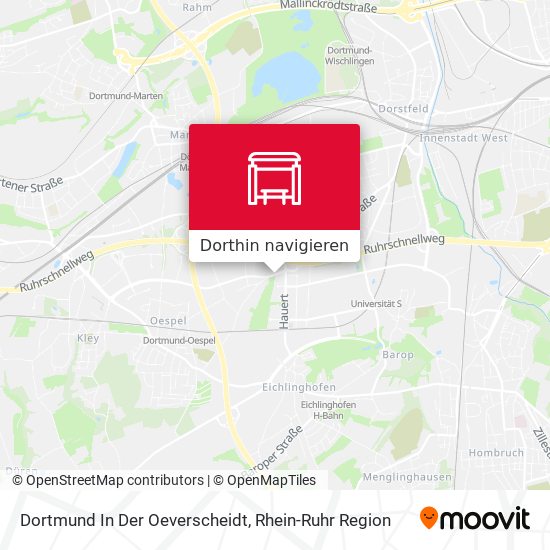 Dortmund In Der Oeverscheidt Karte