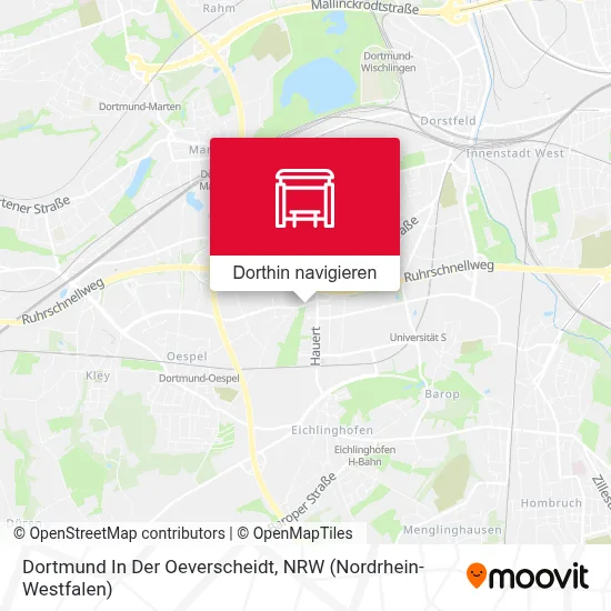 Dortmund In Der Oeverscheidt Karte
