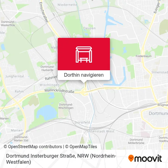 Dortmund Insterburger Straße Karte