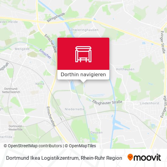 Dortmund Ikea Logistikzentrum Karte