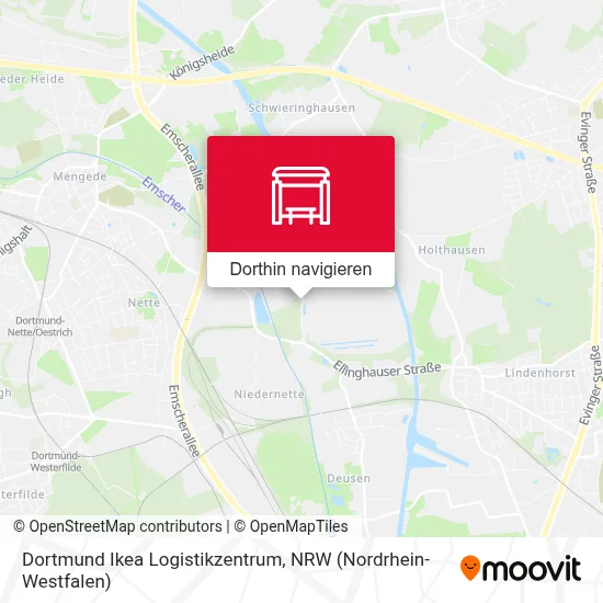 Dortmund Ikea Logistikzentrum Karte