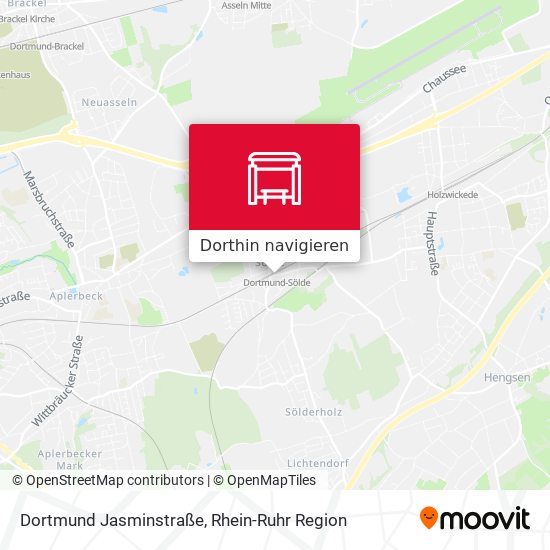 Dortmund Jasminstraße Karte