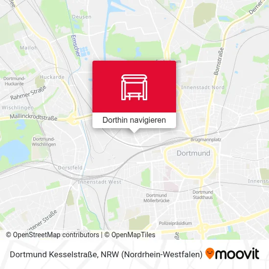 Dortmund Kesselstraße Karte