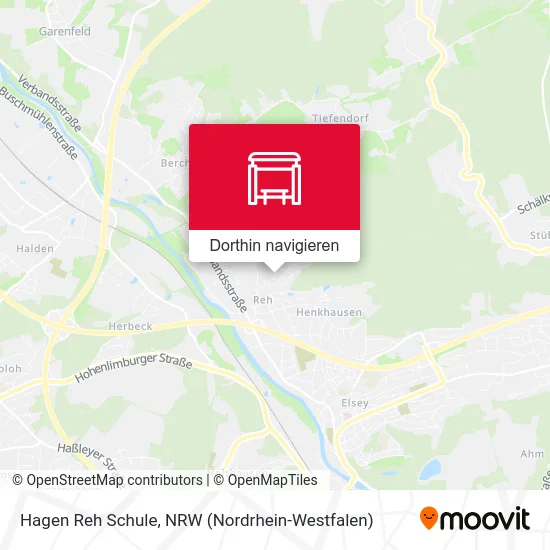 Hagen Reh Schule Karte