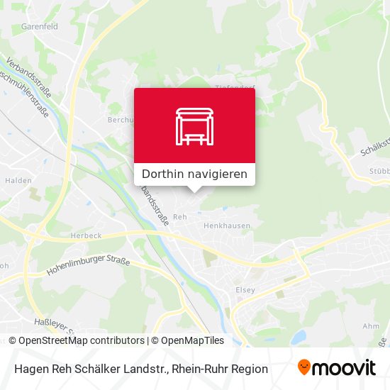 Hagen Reh Schälker Landstr. Karte