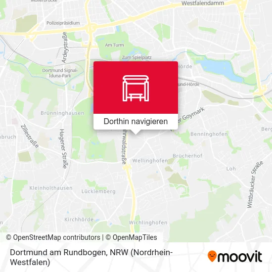 Dortmund am Rundbogen Karte