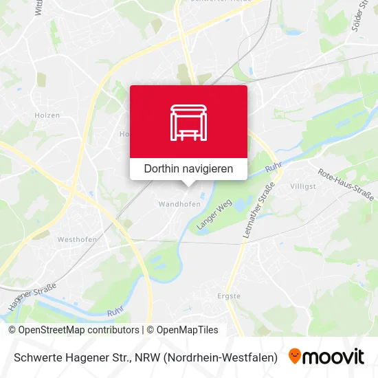 Schwerte Hagener Str. Karte