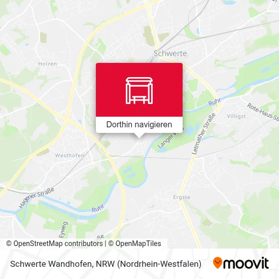 Schwerte Wandhofen Karte