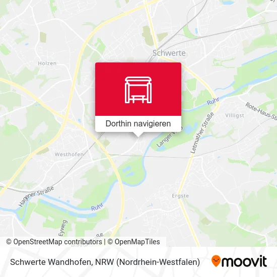 Schwerte Wandhofen Karte